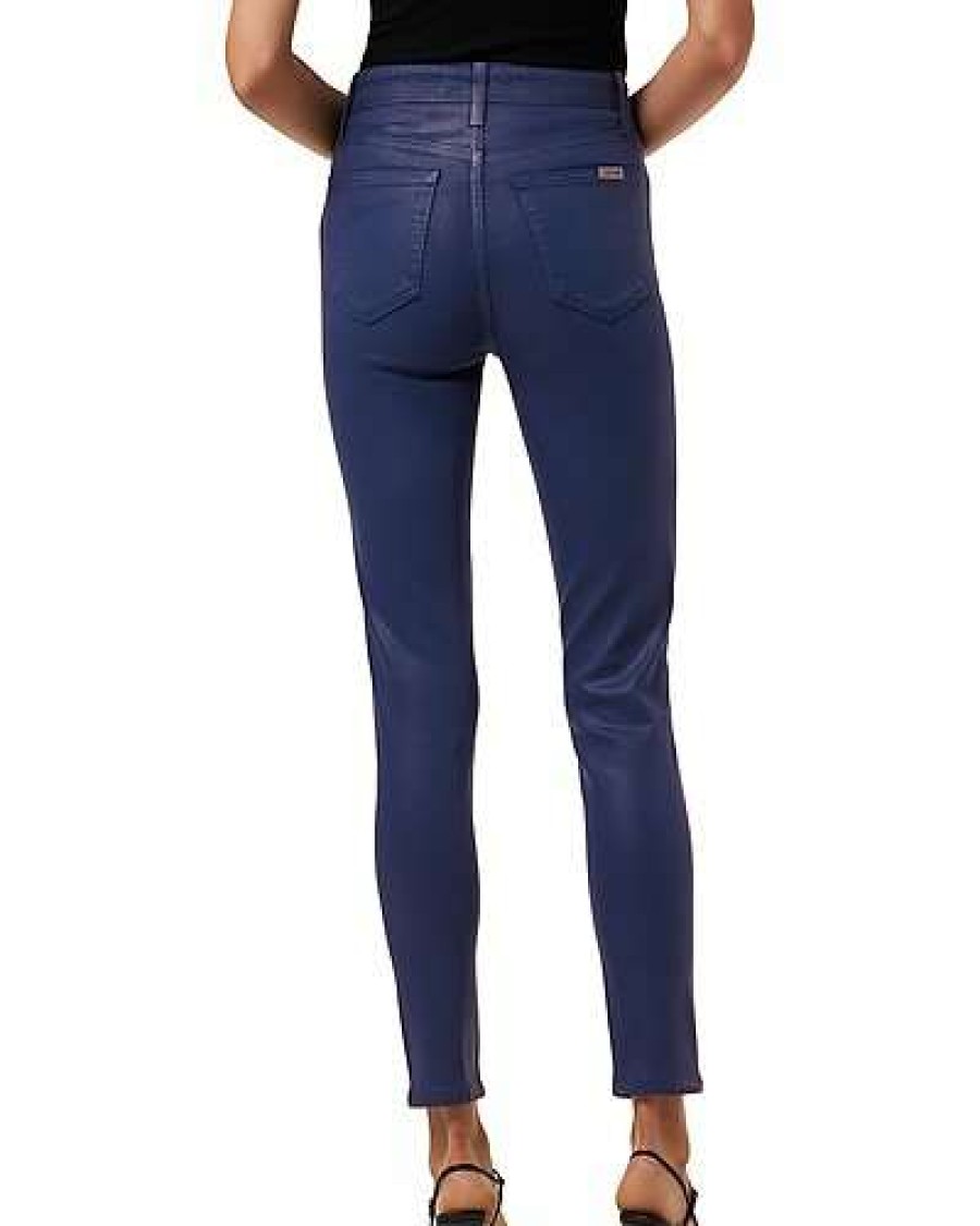 Clothing * | Joe'S Jeans Coated High-Rise Skinny Ankle Jean Women