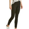 Clothing * | Joe'S Jeans The Charlie Black Snake Print High-Rise Skinny Ankle Cut Jean Women