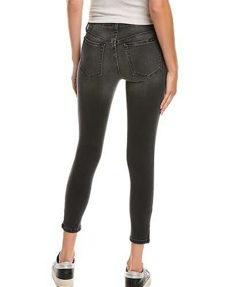 Clothing * | Joe'S Jeans Black Curvy Skinny Crop Jean Women