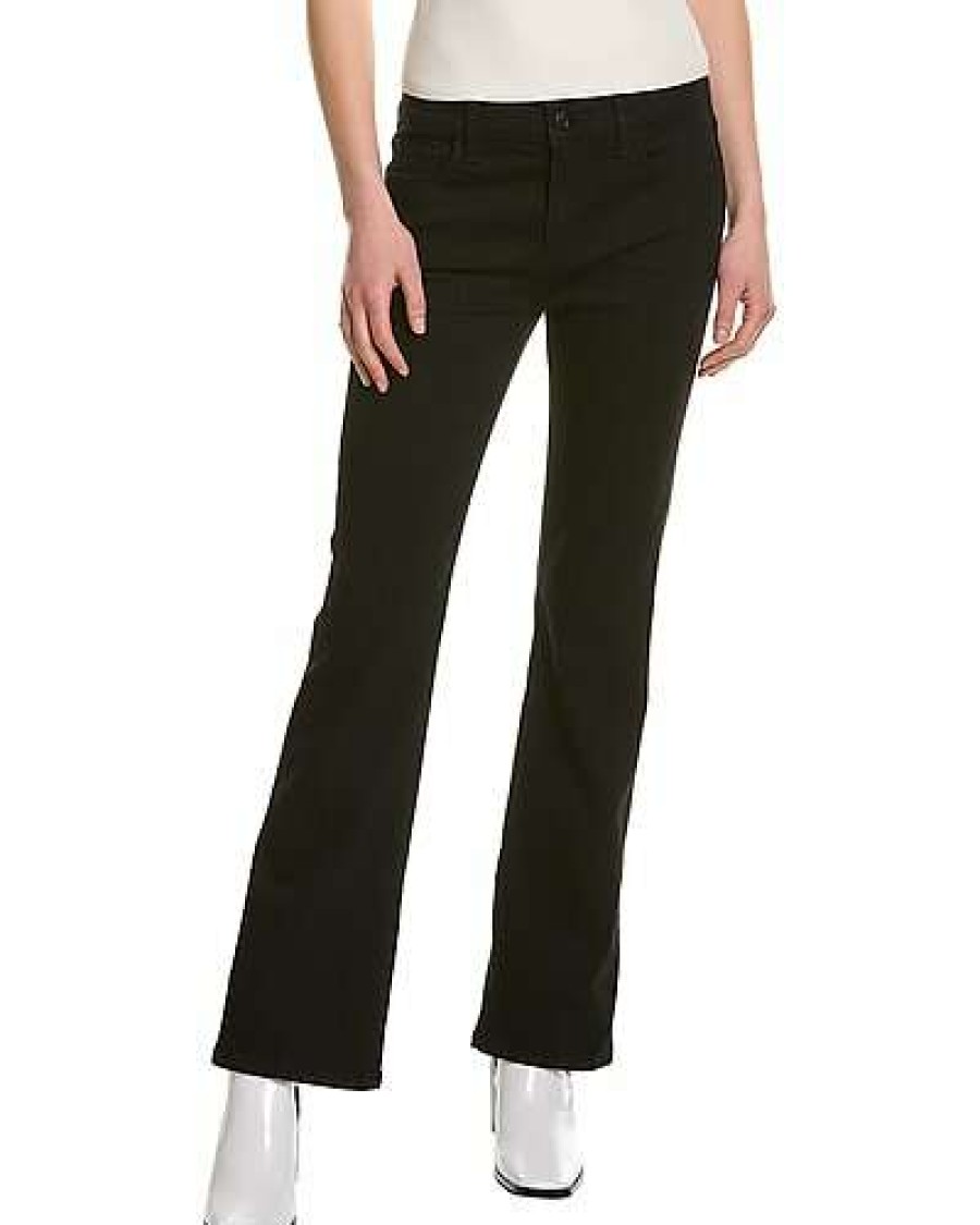 Clothing * | Joe'S Jeans Mid Rise Black Petite Bootcut Jean Women