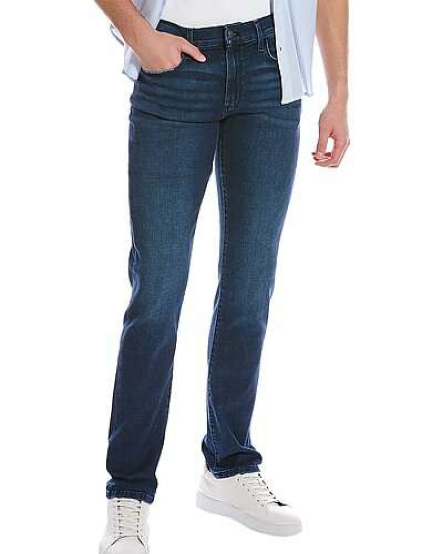 Clothing * | Joe'S Jeans Brixton Medium Wash Straight Ankle Jean Men